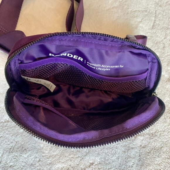 Purple Pander pouch with zipper closure - Picture 5 of 5